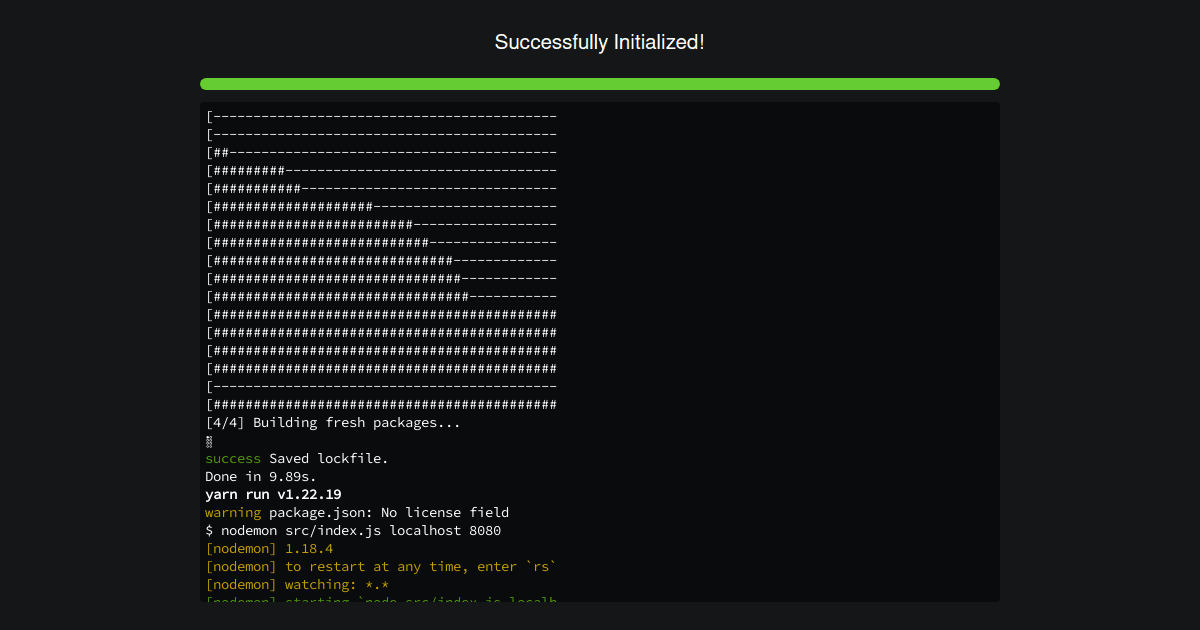 node js - Codesandbox