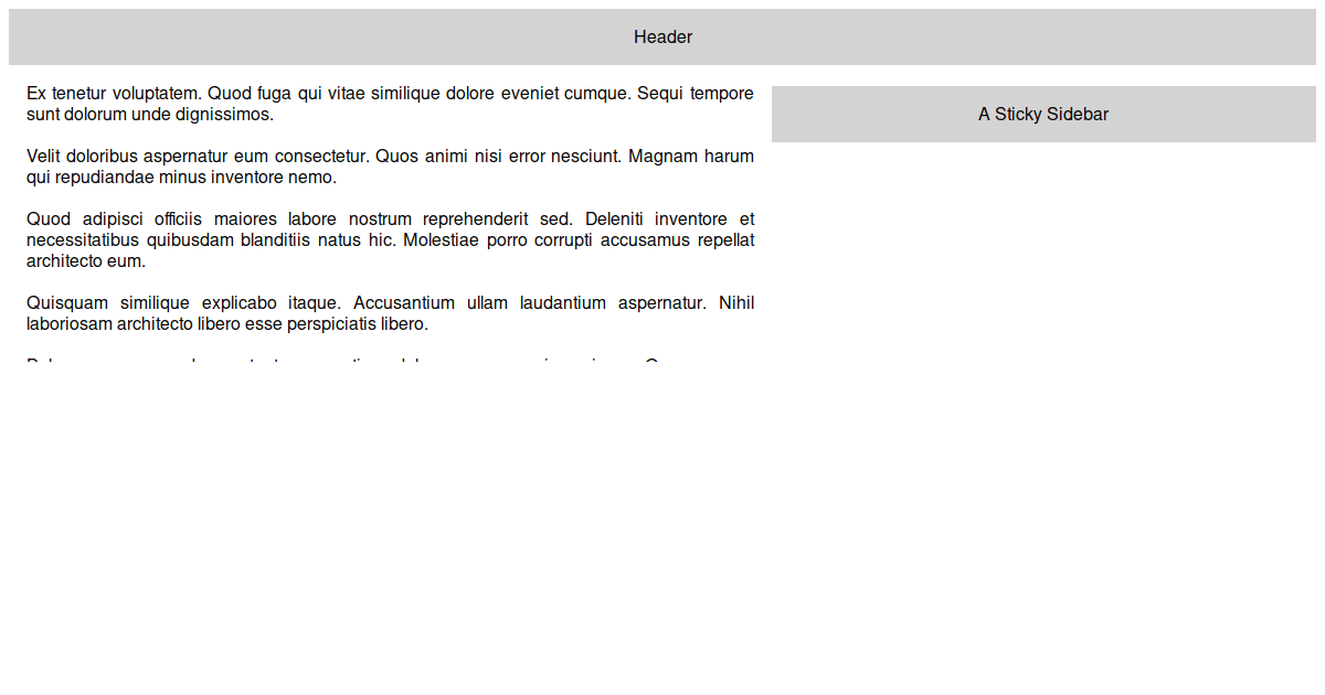 htmlplus/examples: sidebar - Codesandbox