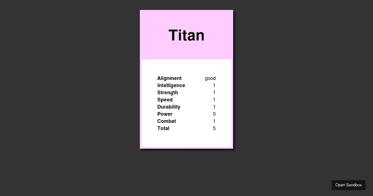 character-sheet-base (forked) - Codesandbox