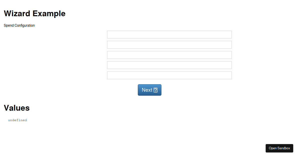 Wizard Example Form redux-form-wizard-example-forked - Codesandbox