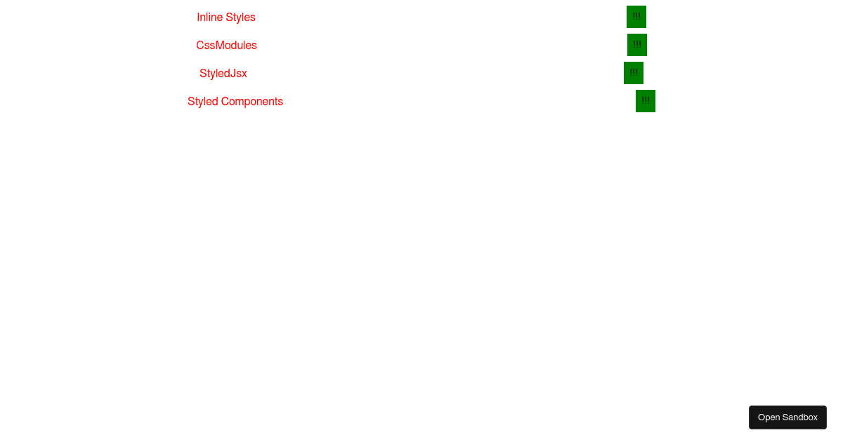 react - Codesandbox