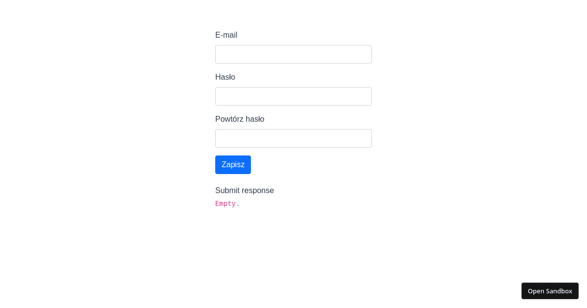 vue3 + vee-validate - Form & Field (forked) - Codesandbox