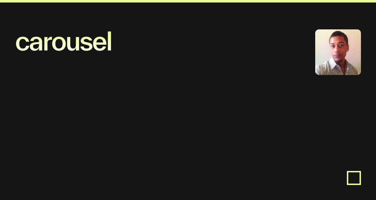 carousel - Codesandbox