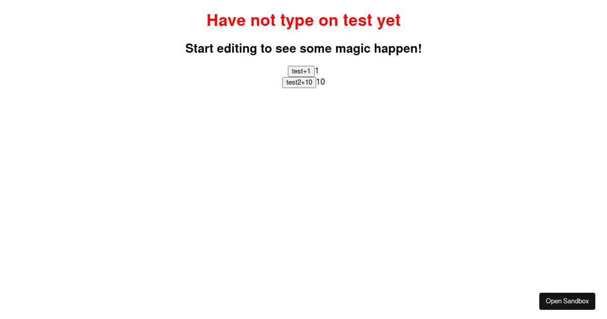 useEffect - Codesandbox
