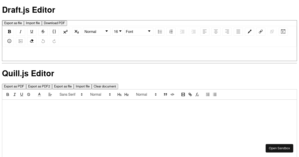 quill-editor-demo-with-file-export-and-import (forked) - Codesandbox