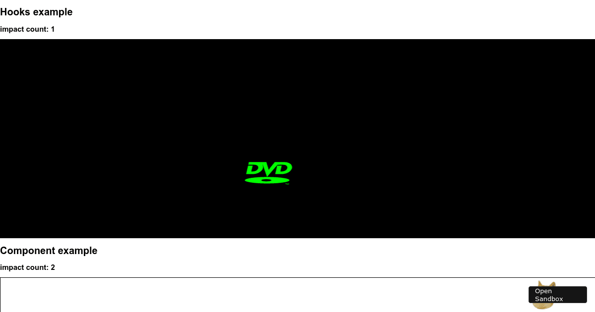 DVD logo but it hits the corner every time 