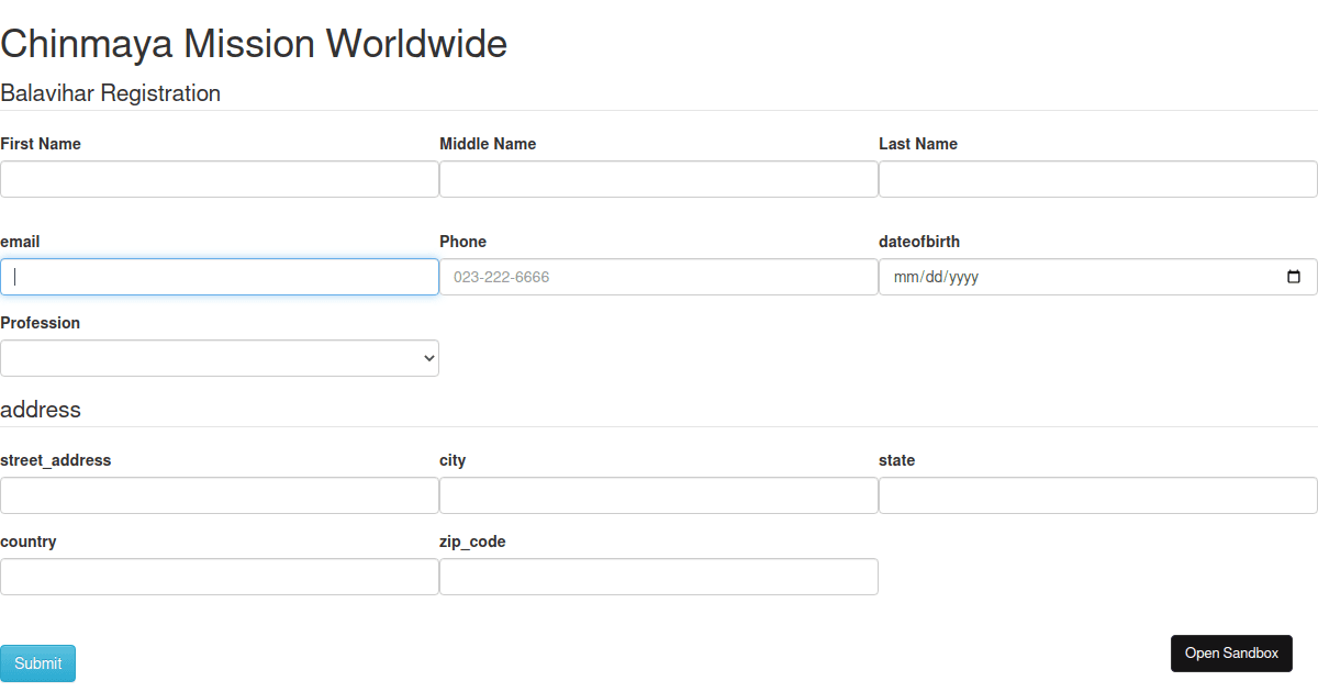 shubhangi9423/Registration-Form-with-reactJS - Codesandbox