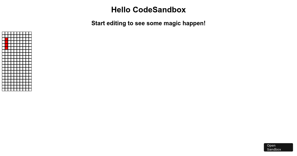 react - Codesandbox