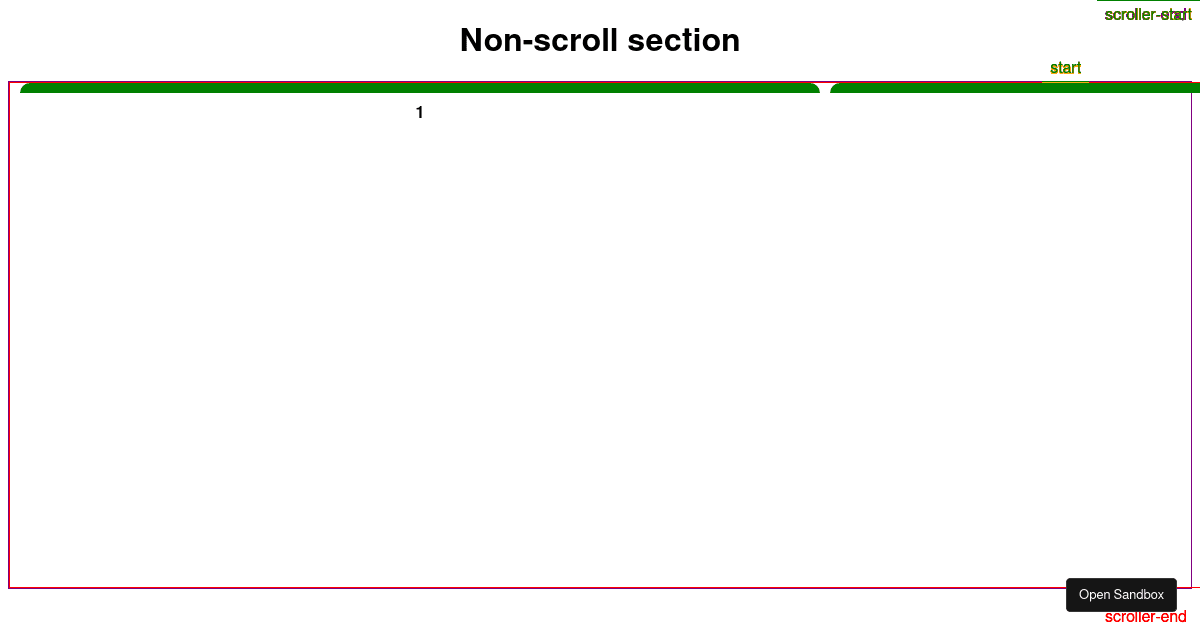 Horizontal Scroll with Left Sticking Panels - Codesandbox