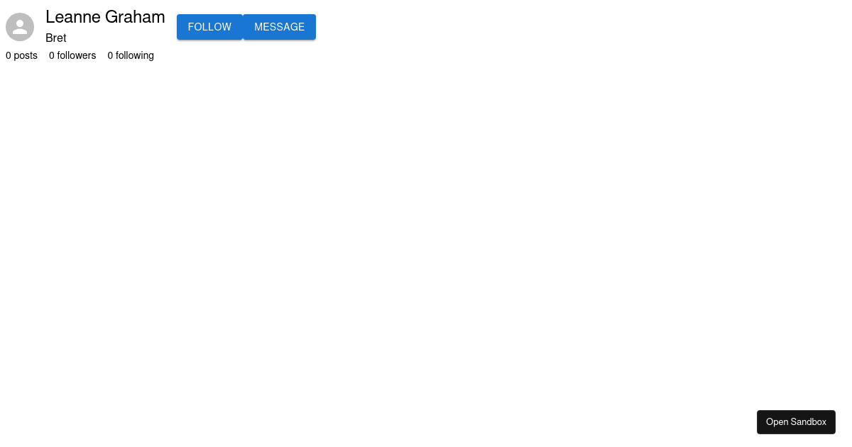 react - Codesandbox