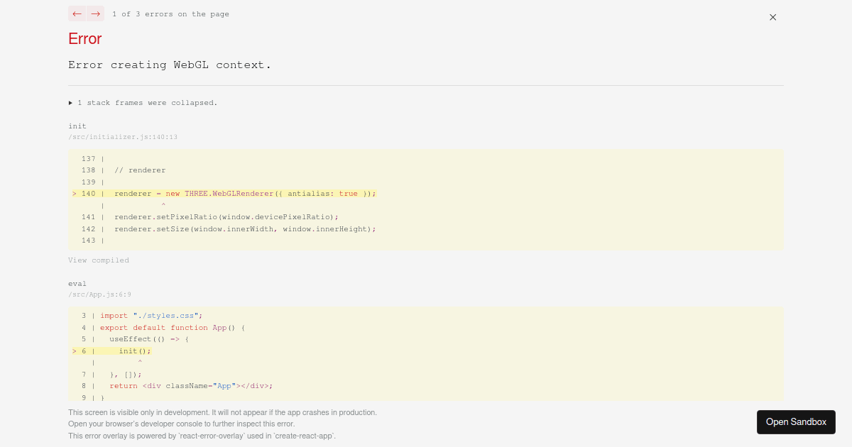 Base Stucture three js - Codesandbox