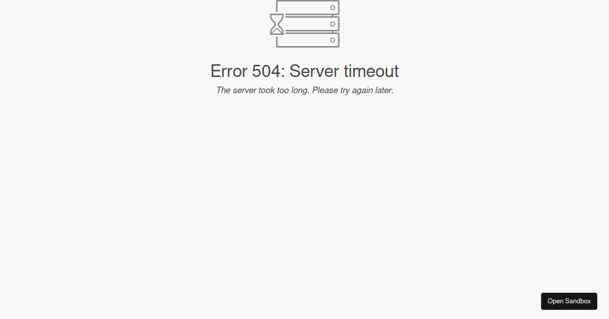 IllustratedMessage Example - React Spectrum - Codesandbox