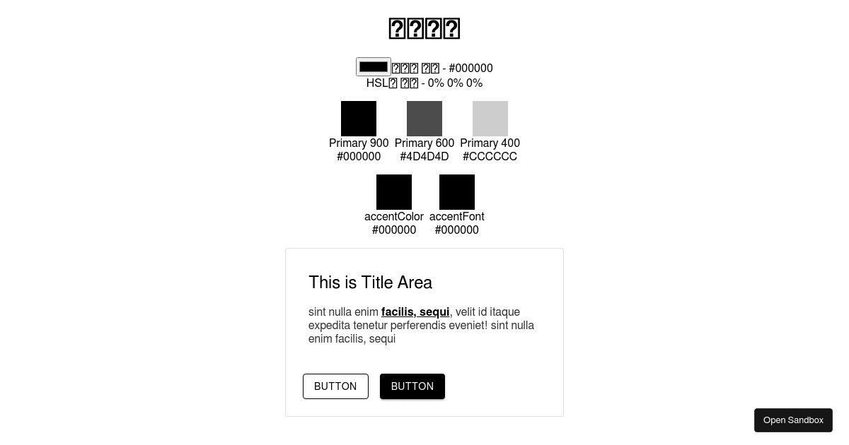 Color Picker - Codesandbox
