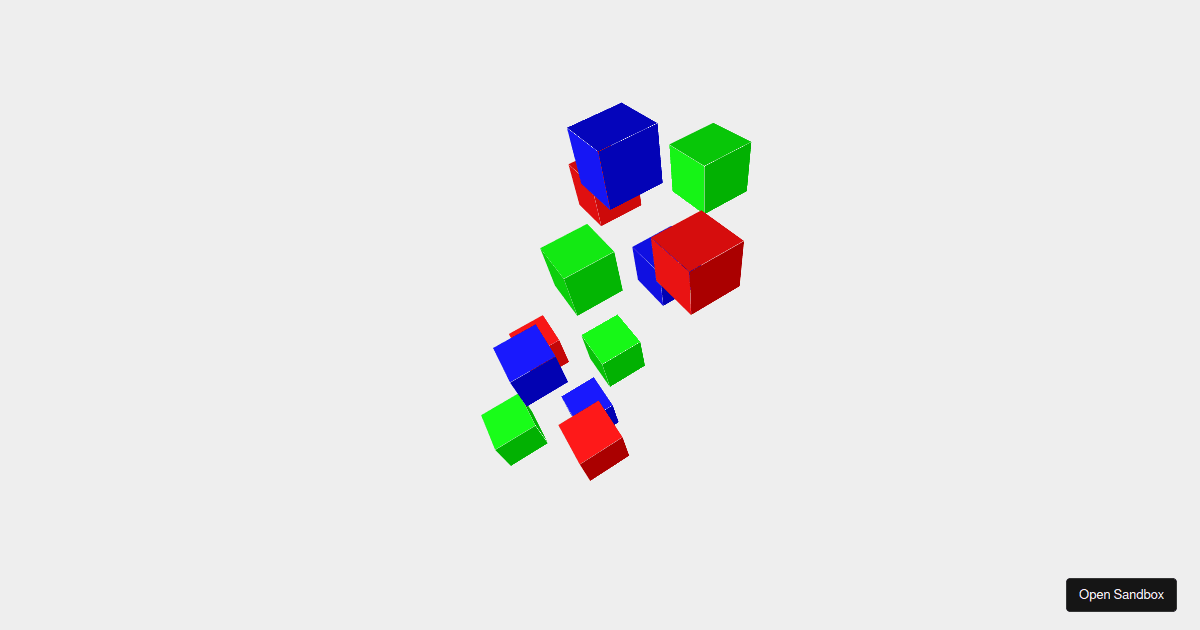 3d-cubes - Codesandbox