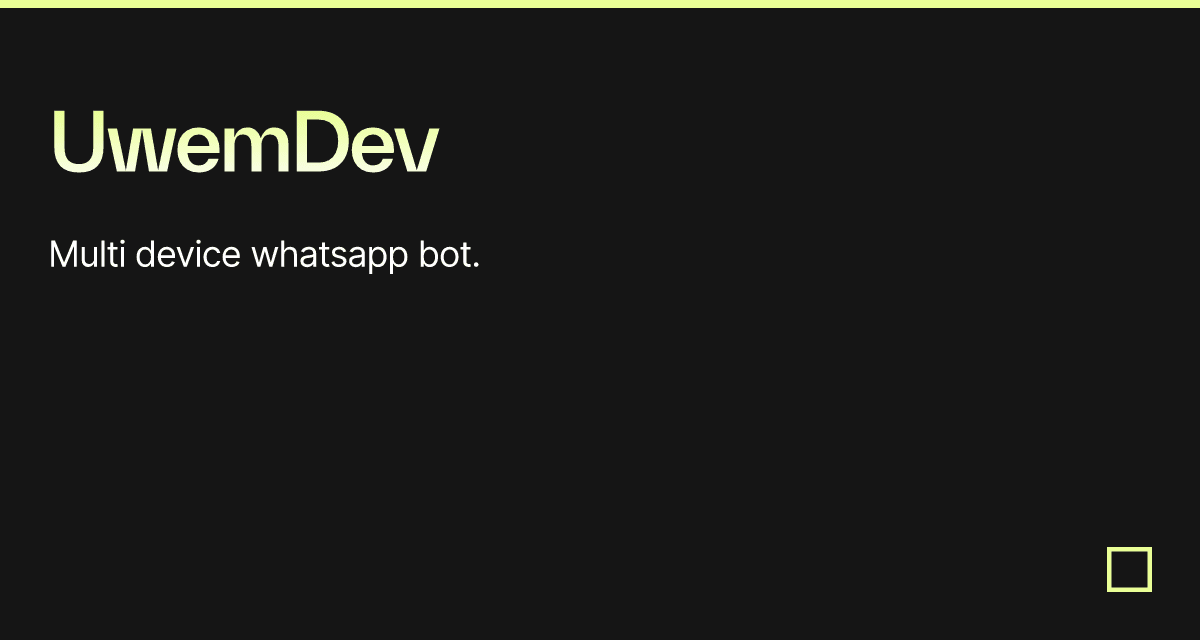 UwemDev - Codesandbox