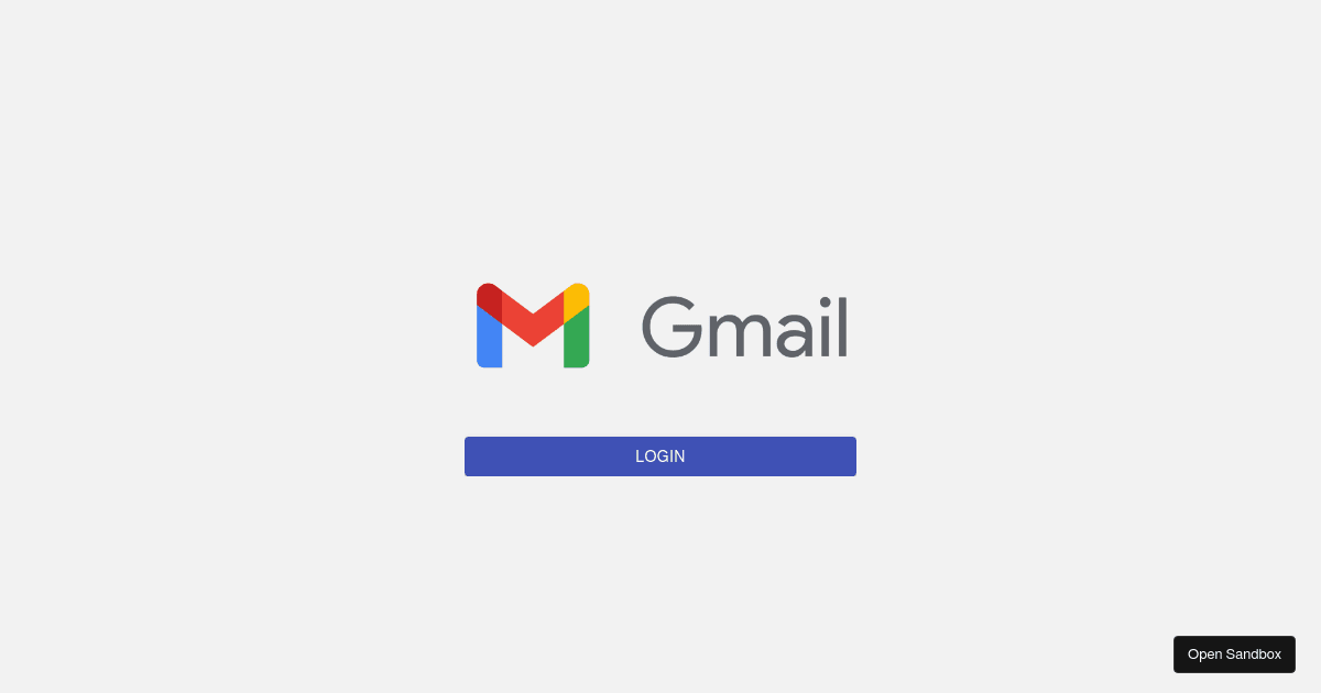 gmailloginpage Codesandbox