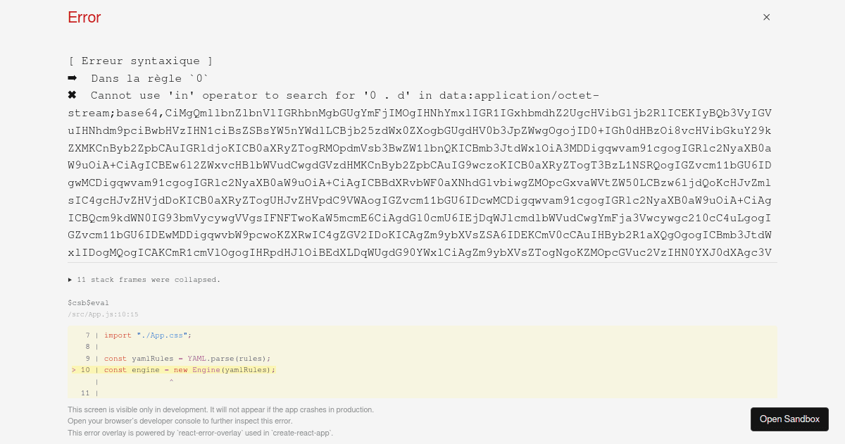 publi.codes example - Codesandbox