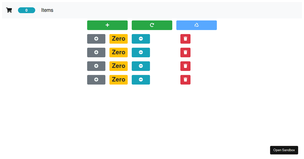 counter - Codesandbox