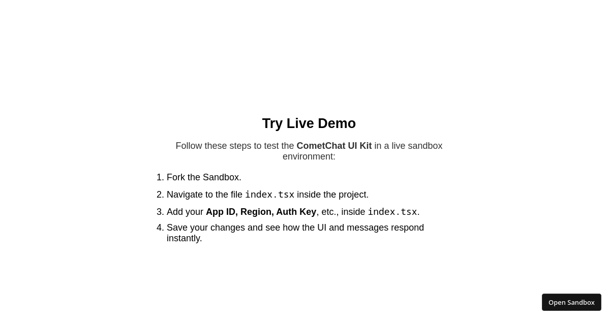 React - Conversation List + Message View - Codesandbox