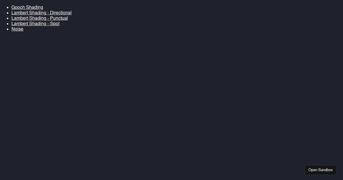 real-time-rendering - Codesandbox