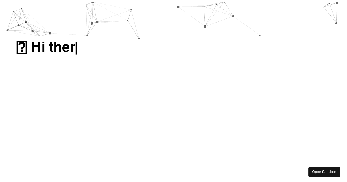 README intro.gif (forked) - Codesandbox
