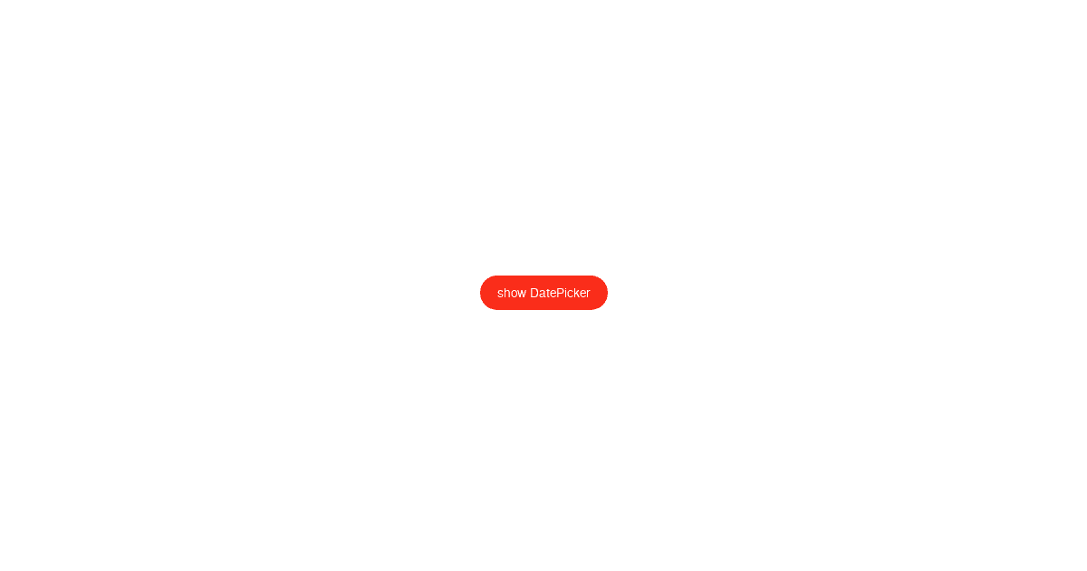 DatePicker BUG - Codesandbox