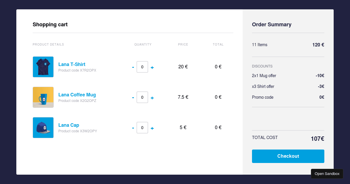 react - Codesandbox