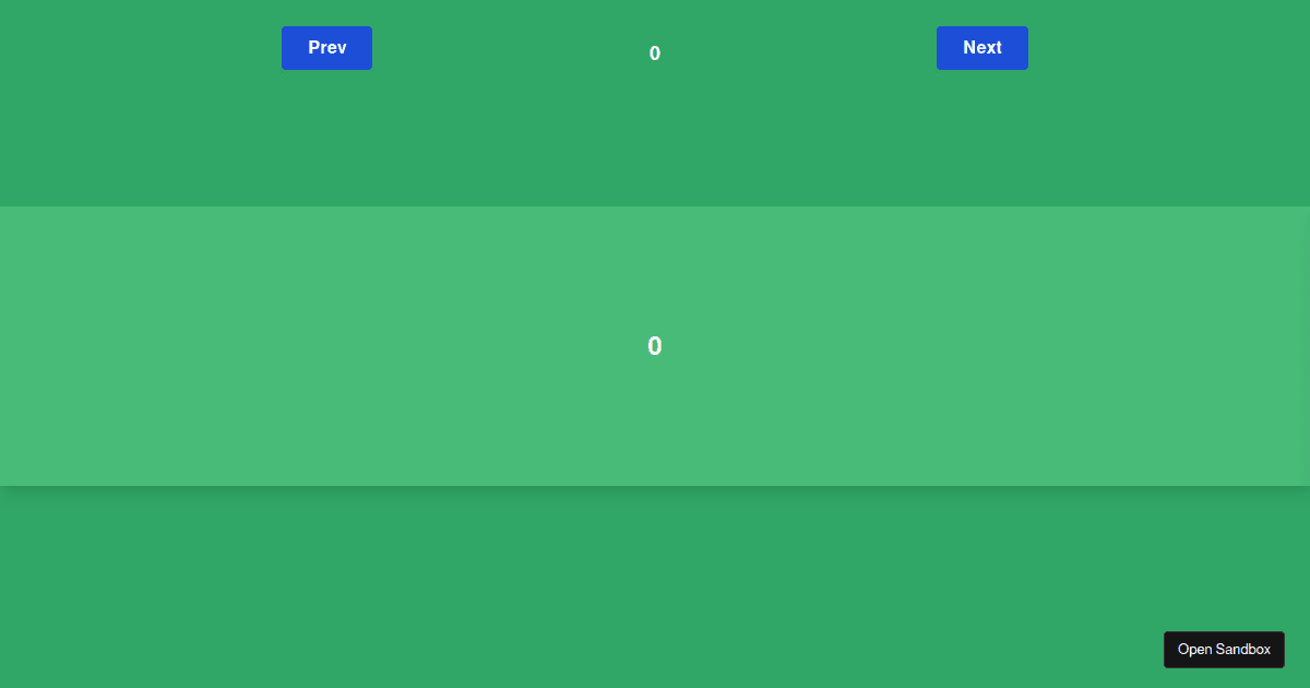 Carousel - Codesandbox