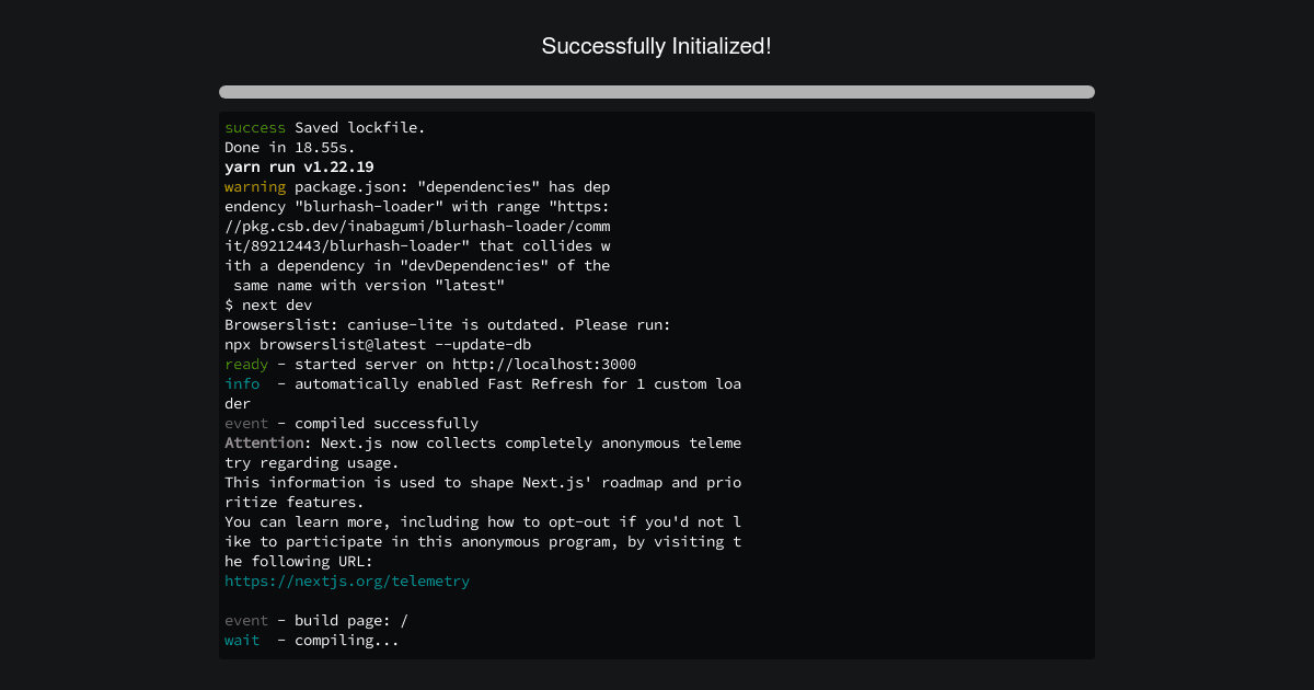 nextjs - Codesandbox