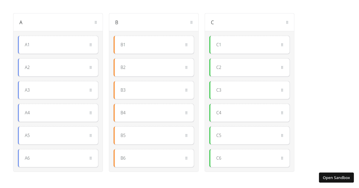 dnd-react-example - Codesandbox