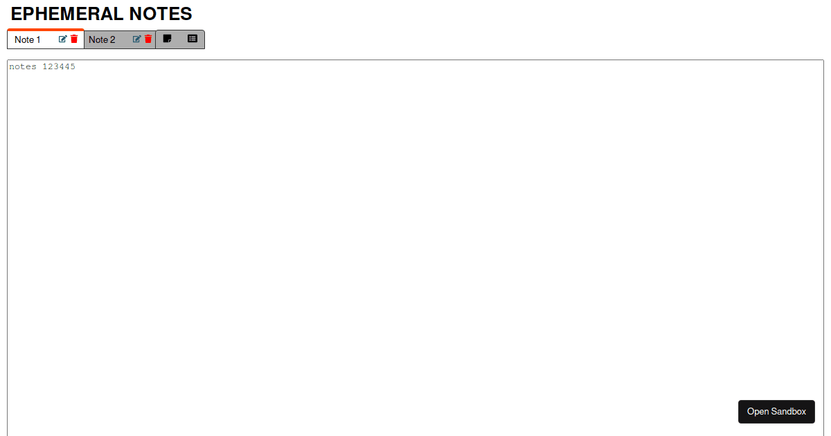 svelte - Codesandbox