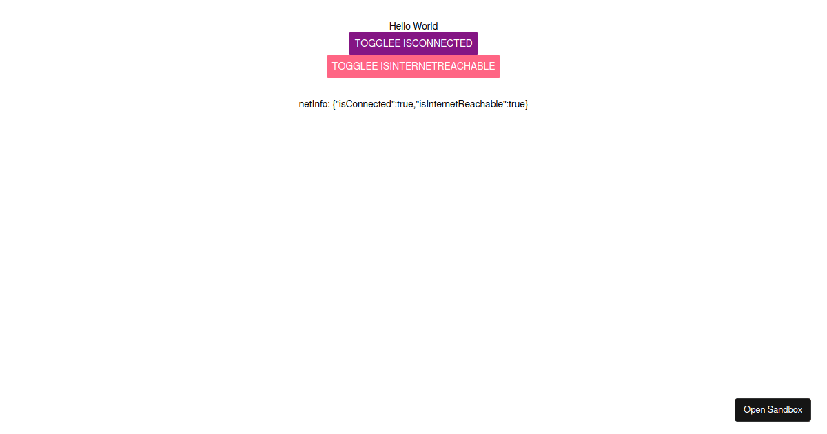 React Native Test (forked) - Codesandbox