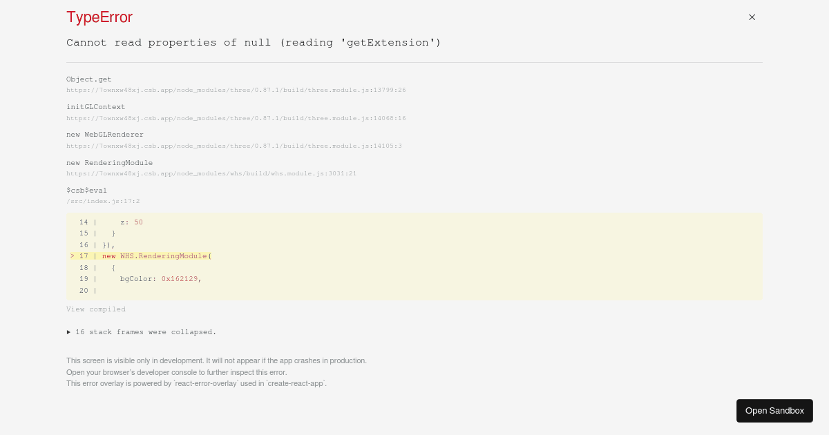 null - Codesandbox