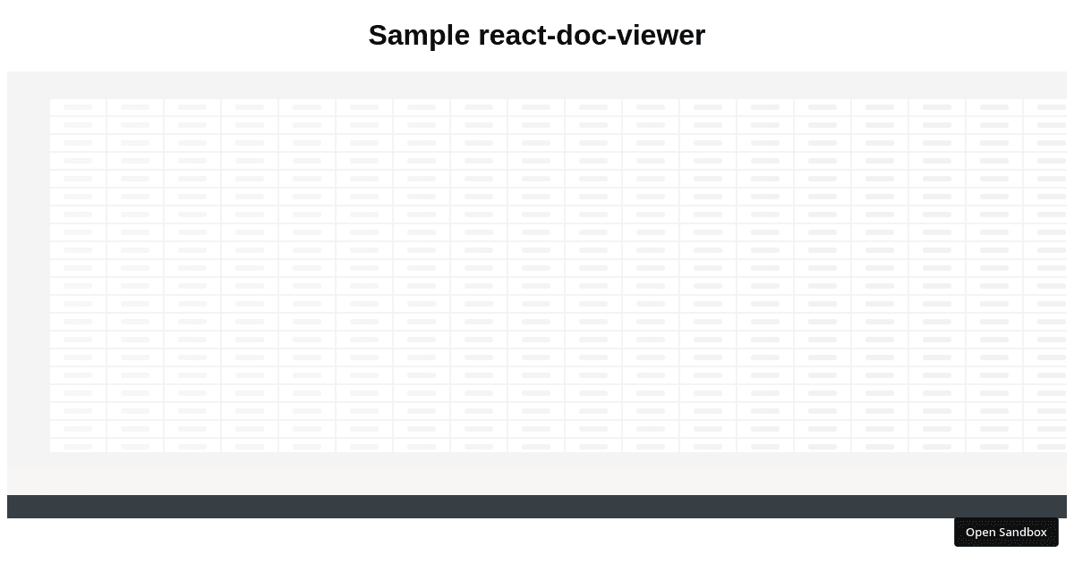 react-doc-viewer (forked) - Codesandbox