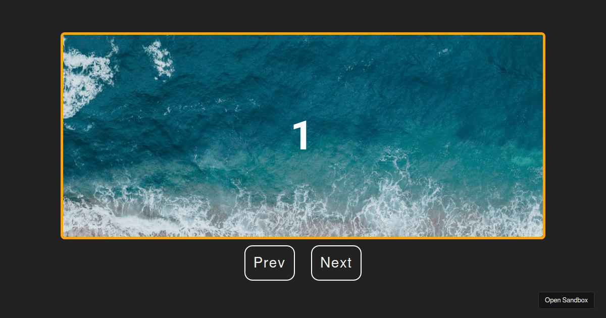 slider - Codesandbox