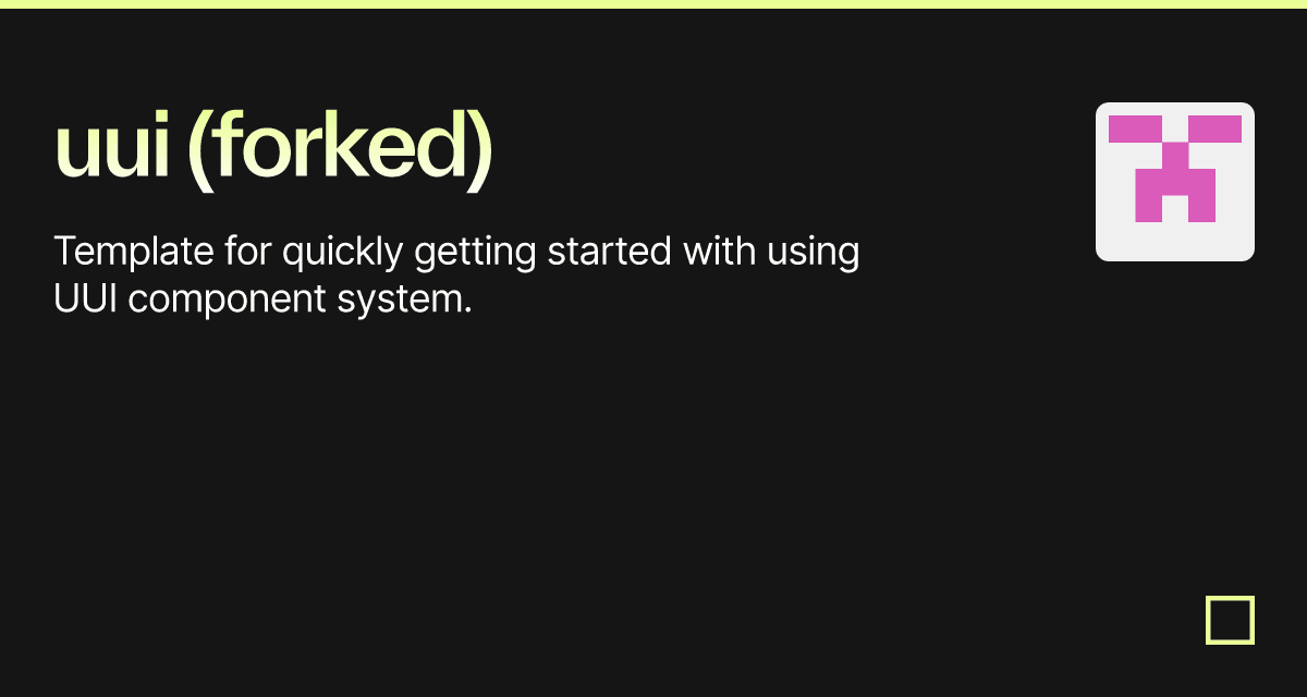 uui (forked) - Codesandbox