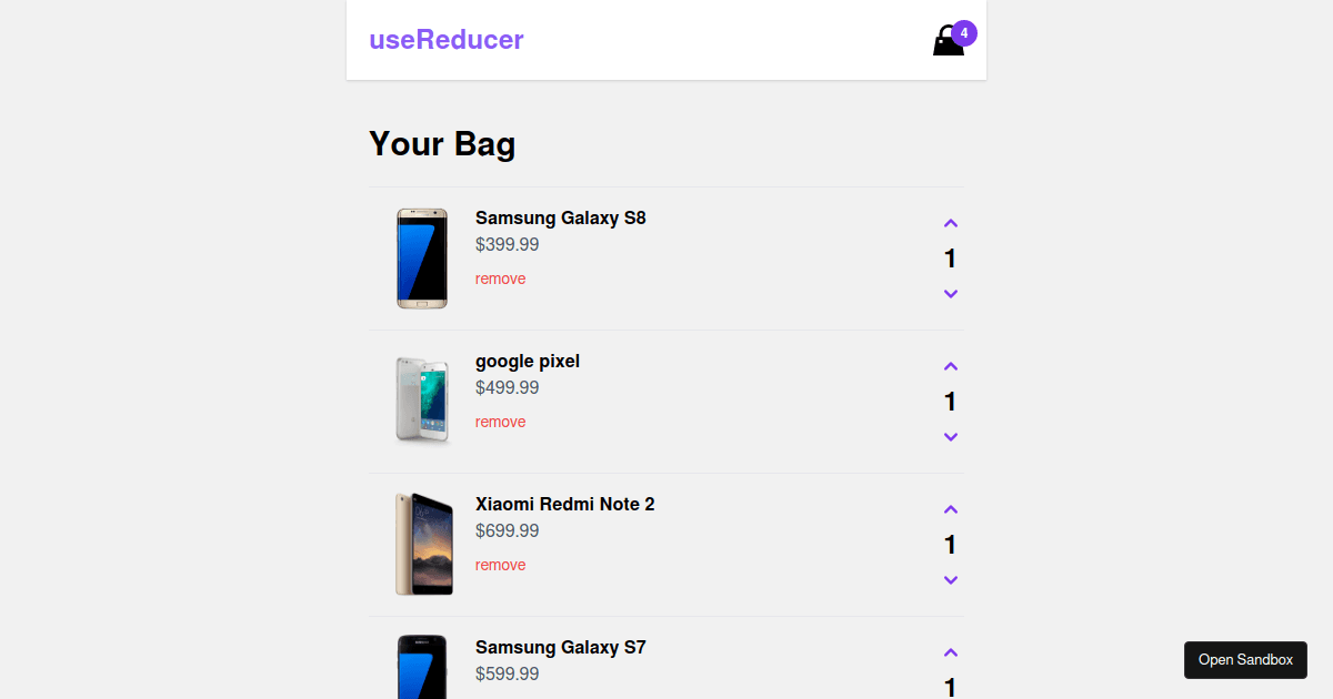 14-cart - Codesandbox