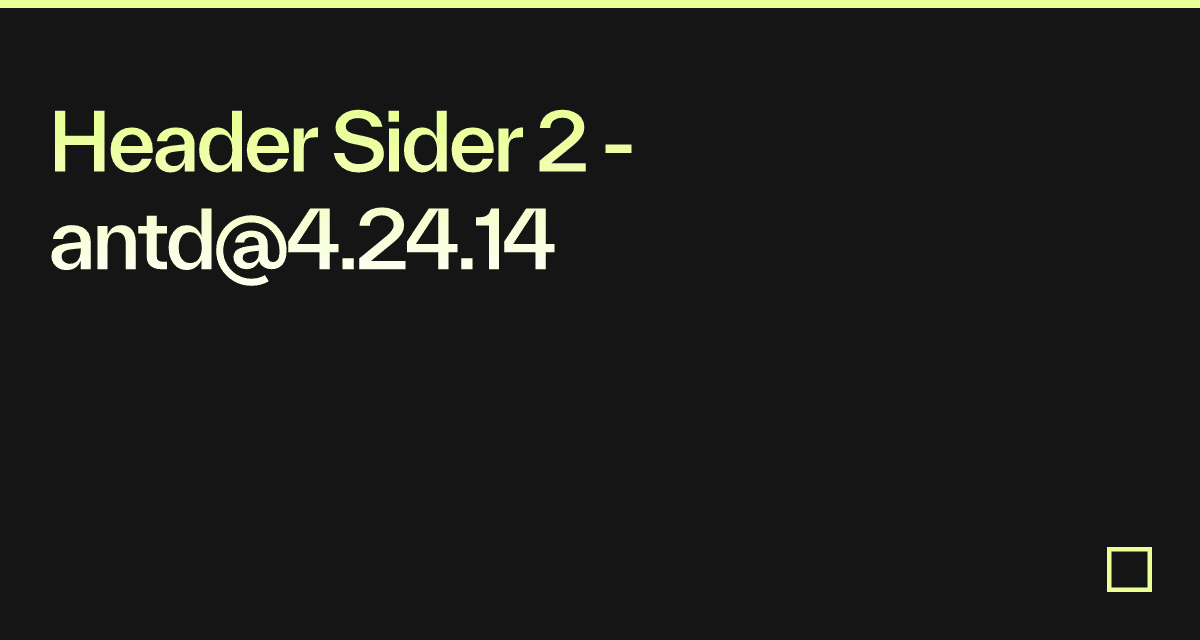 Header Sider 2 - antd@4.24.14 - Codesandbox