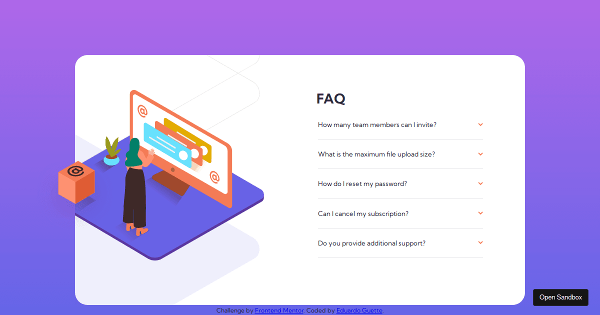 faq-accordion-card - Codesandbox
