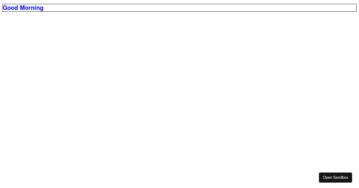 React Styling Practice (forked) - Codesandbox