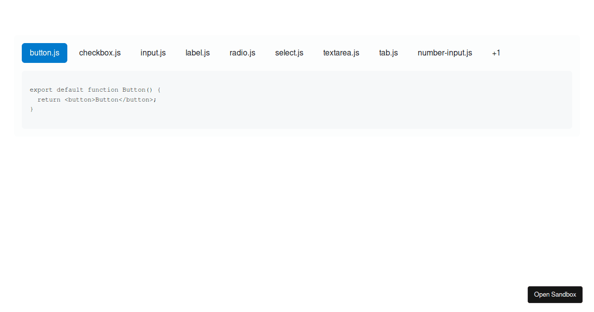 Ariakit collapsible Tab - Codesandbox