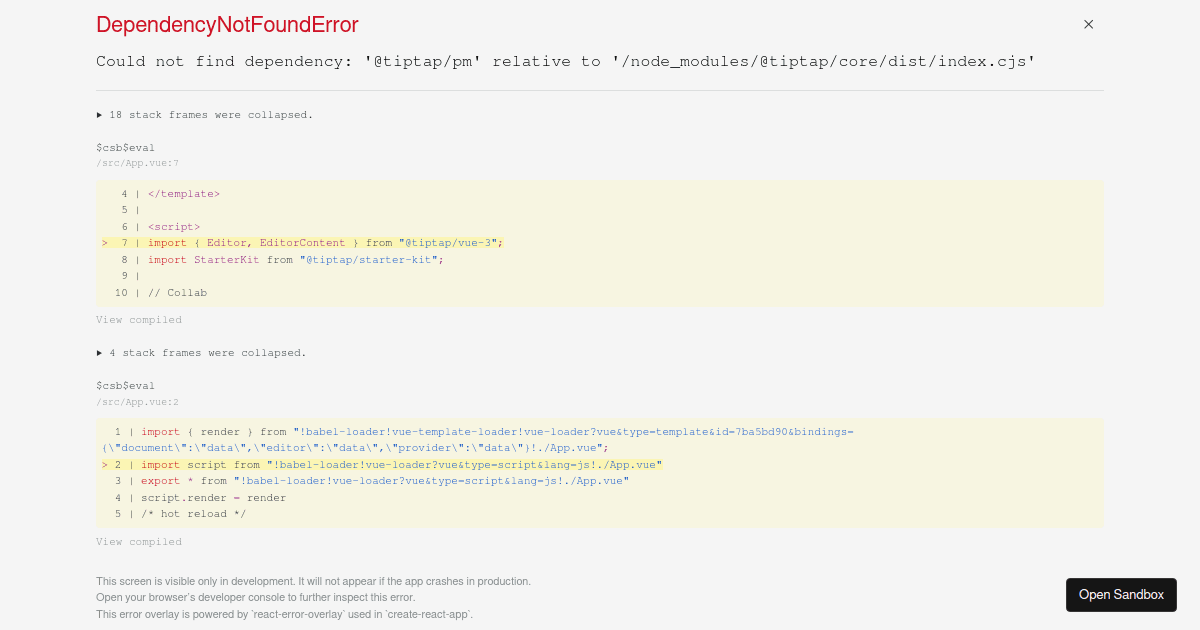 tiptap-collab - Codesandbox