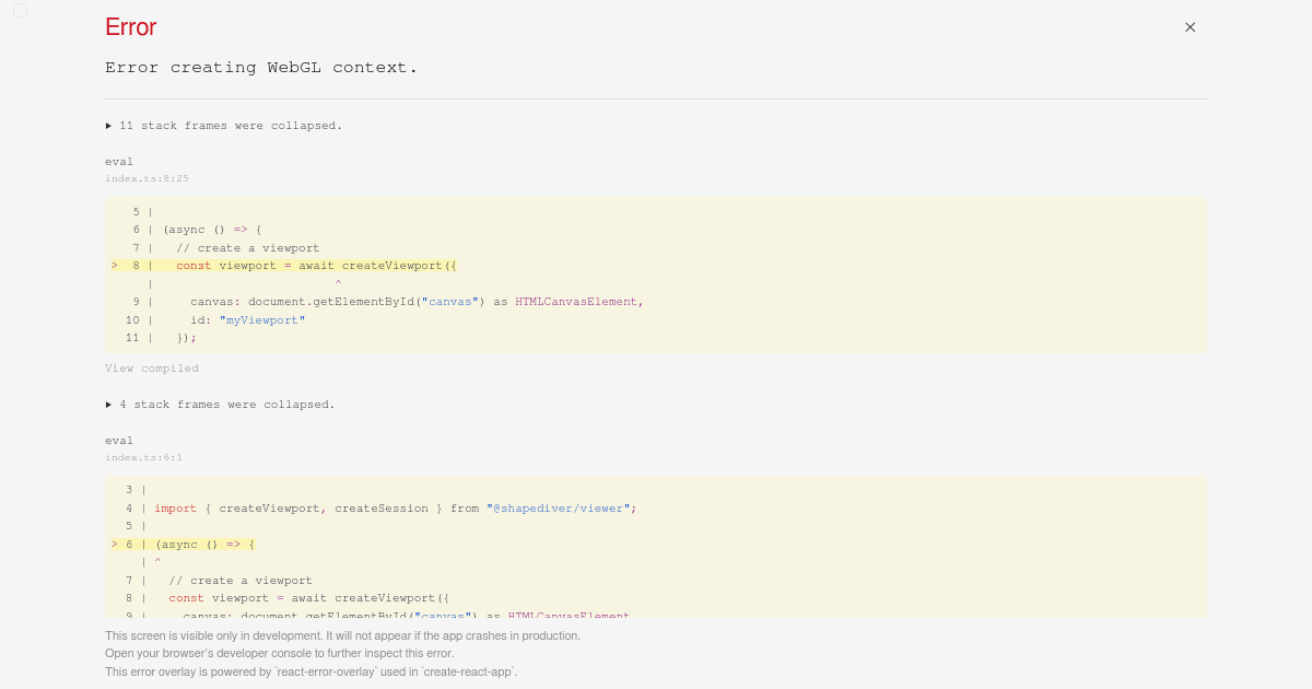 visibility - Codesandbox