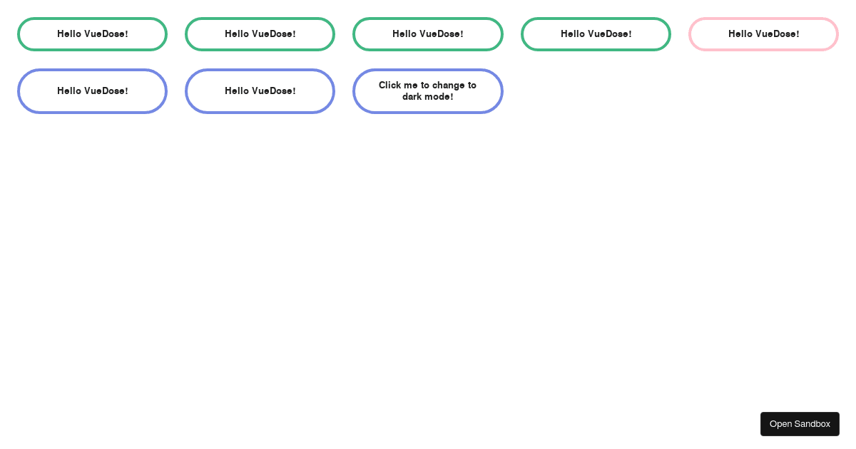 vuedose - Codesandbox
