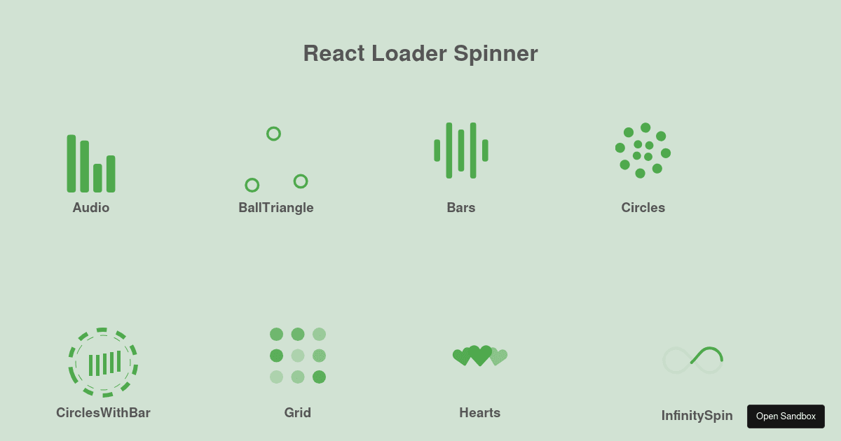 react-loader-spinner - Codesandbox