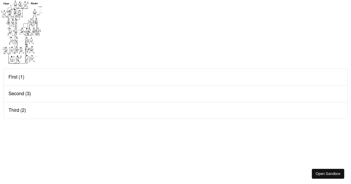 Image Listing - Codesandbox