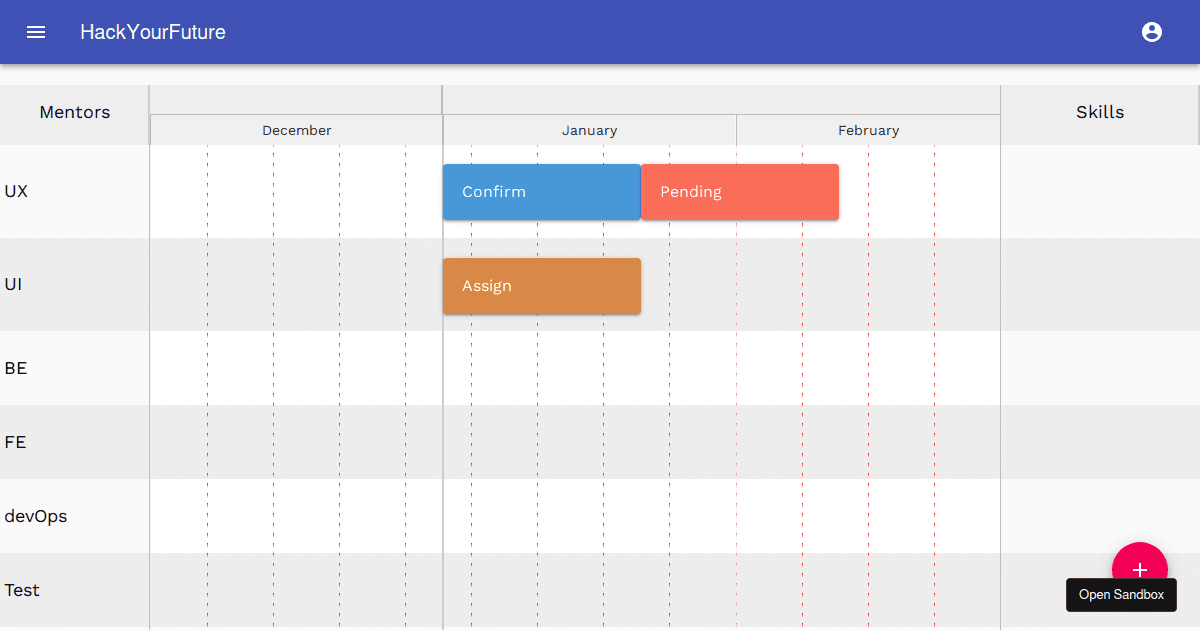 calendar (forked) - Codesandbox