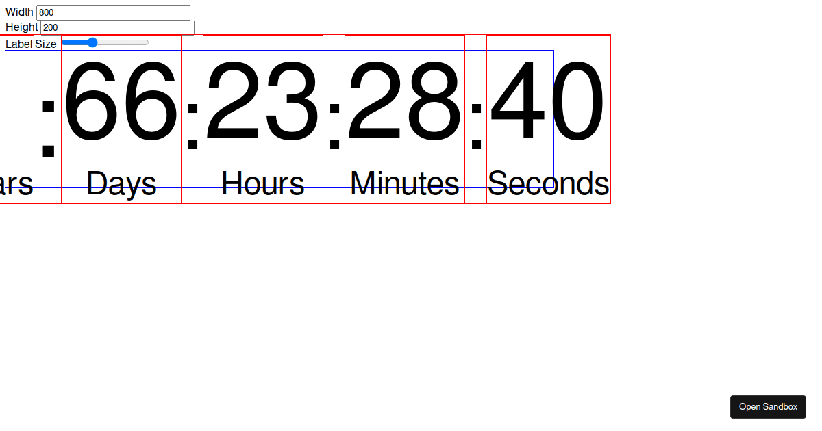 Countdown Clock (forked) - Codesandbox