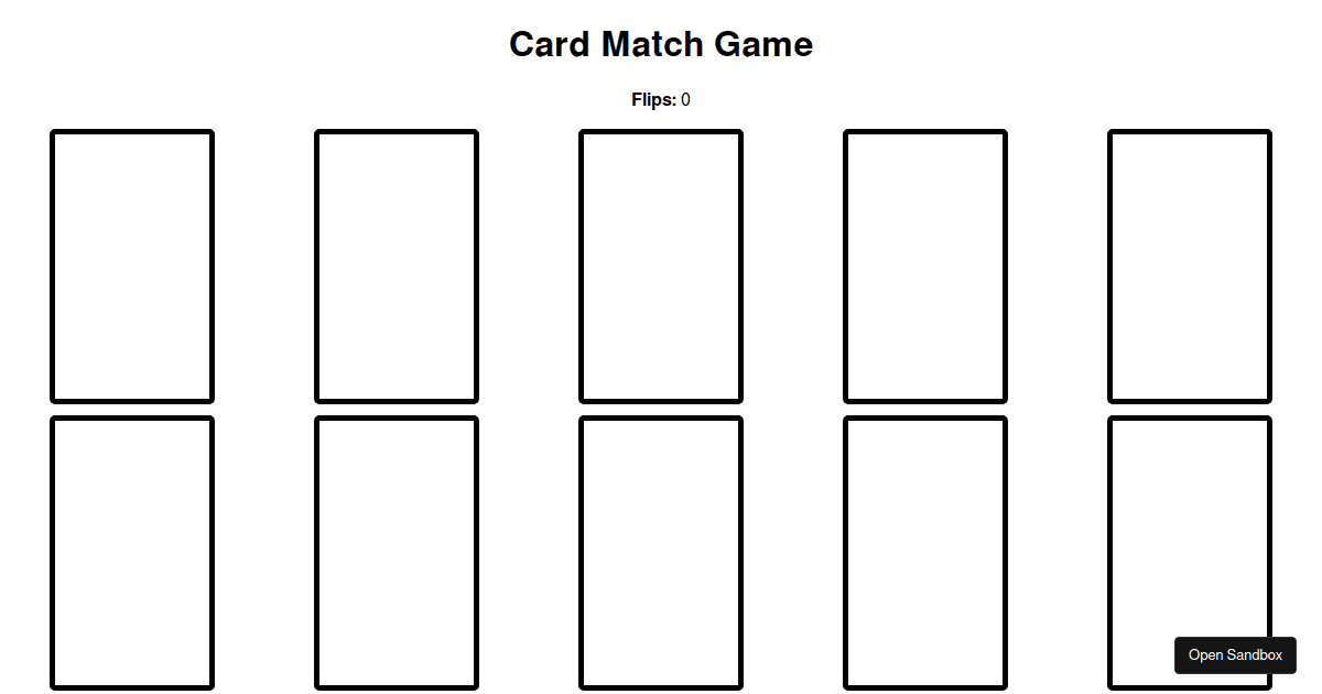 card-match-game-codesandbox