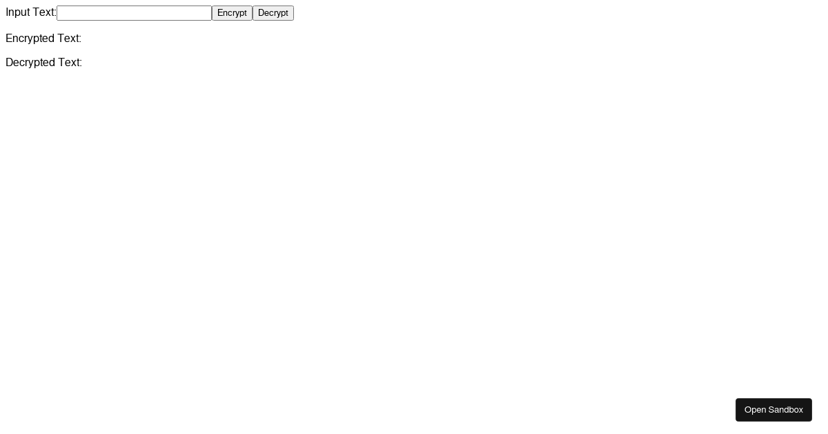 test-dilshad-encrypt - Codesandbox